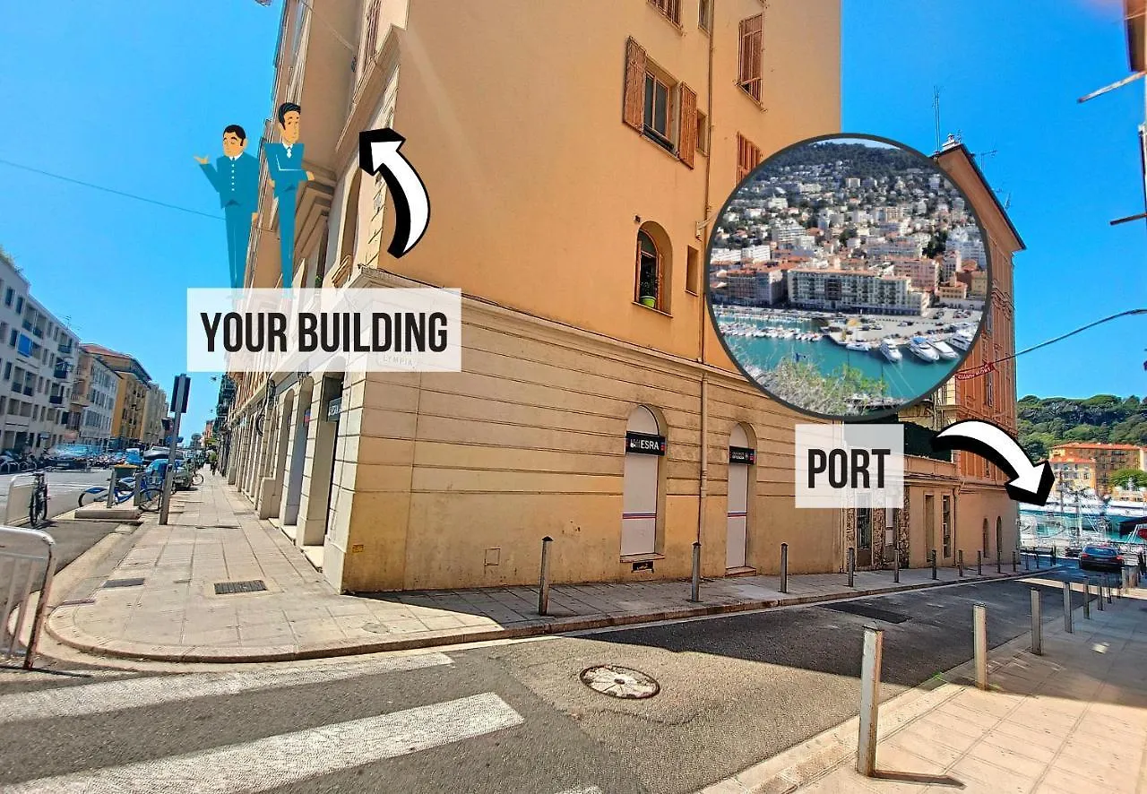 Nestor&Jeeves - L'Ancre - Port District - Close Old Town Nizza Francia